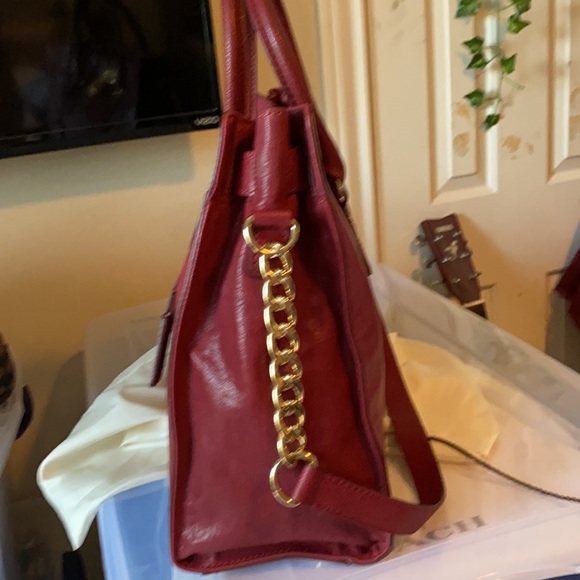 NWT Michael Kors Hamilton Large in Claret - Picture 9 of 12